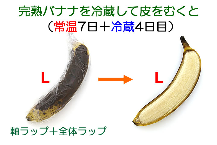 冷蔵庫にバナナを入れると黒くなるのはなぜ？│コカネット