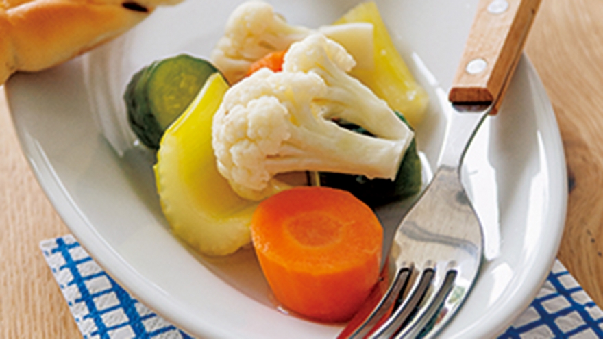 きょうの料理 カリフラワーのあったかピクルス 栗原はるみ を作ってみた！ 楽しい定番ごはん- 作ってみた