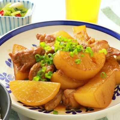 鶏肉と切り干し大根の野菜ジュース蒸し by ミサコさんレシピブログ - 料理ブログのレシピ満載