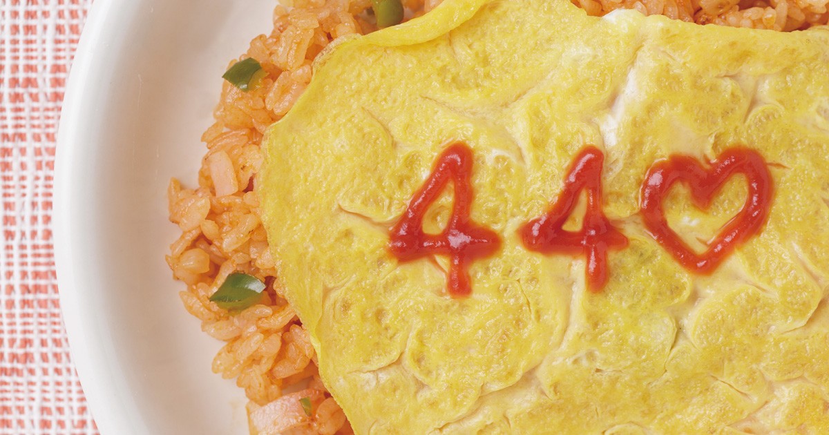 ケチャップでも可愛く描けました!!! 中身はケチャップご飯です?イラスト好きさんと