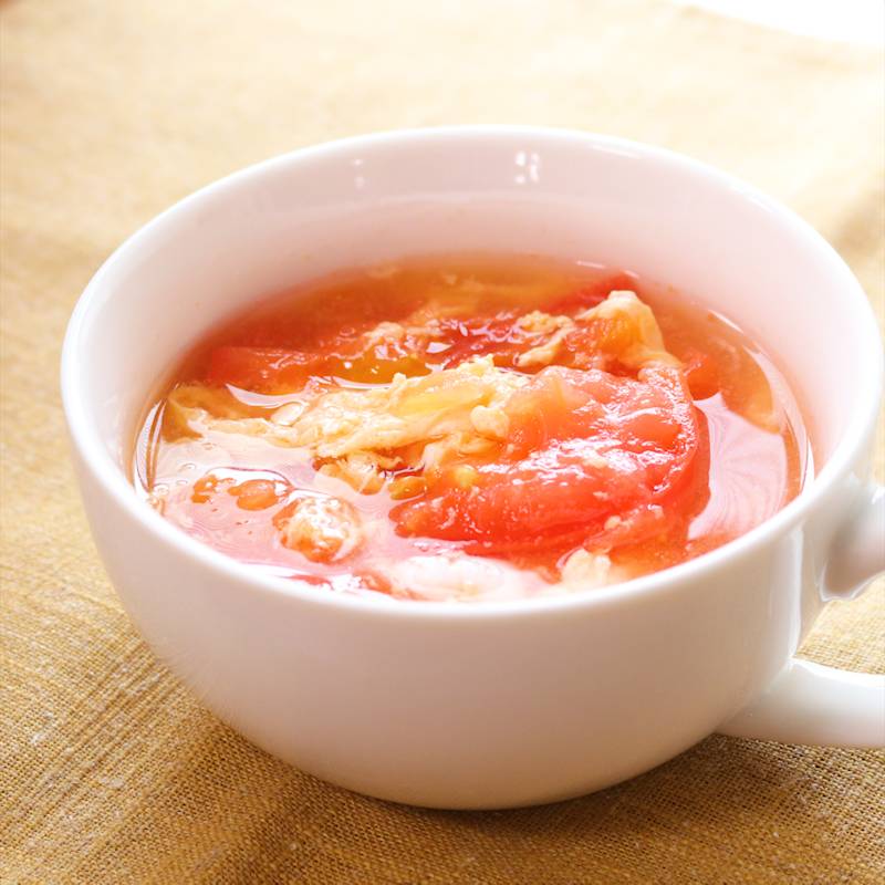 トマトと玉ねぎのふわたま中華スープ パパッと作れて絶品