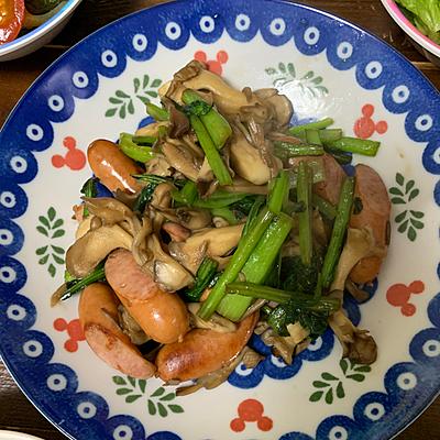 小松菜と卵のオイスター炒め - 週末シェフの家呑みレシピ