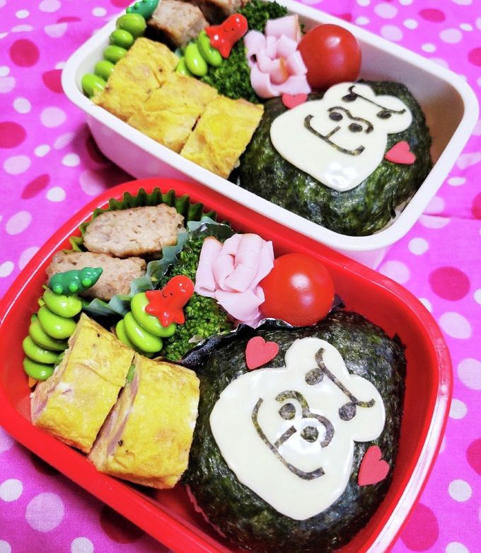 キャラ弁！カオナシ弁当 笑 ＋＋ レシピ・作り方 by aoi++ - 楽天レシピ