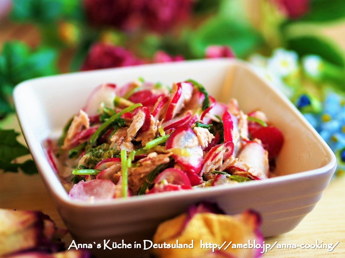 簡単 ラディッシュとミニトマトのサラダ