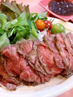 鬼ラクで神うま！最強ローストビーフの作り方 : 簡単！節約！おしゃレシピ 〜SHIMAのオウチカフェ〜 Powered by ライブドアブログ