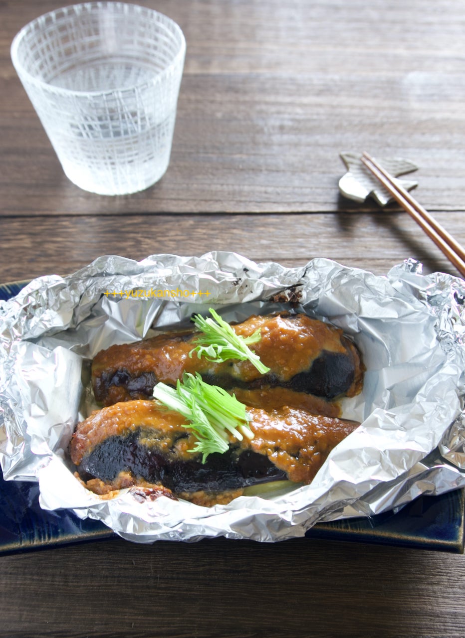 なすと新生姜と豚肉のホイル焼きレシピ乾燥野菜食品メーカー こだま食品