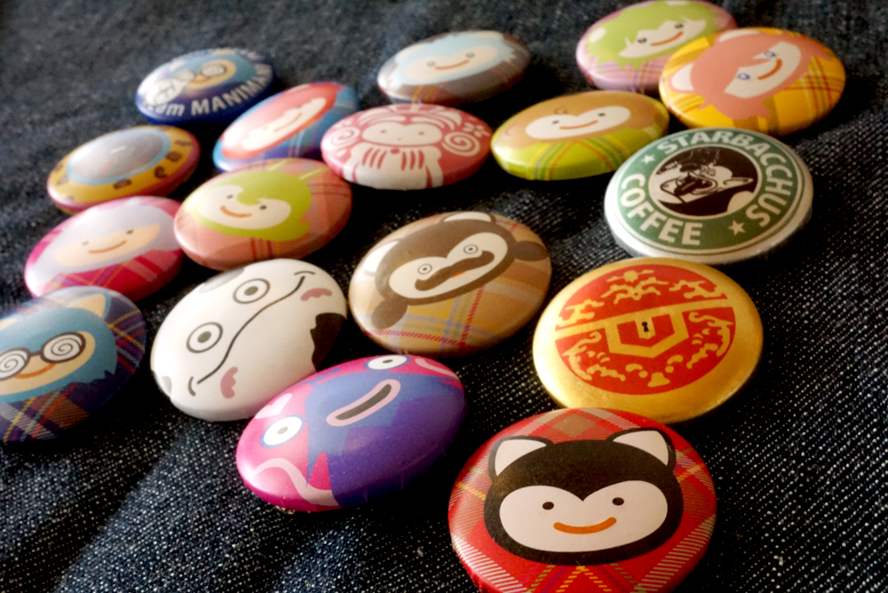 100均でオリジナル缶バッジ作れるよ !!✌️