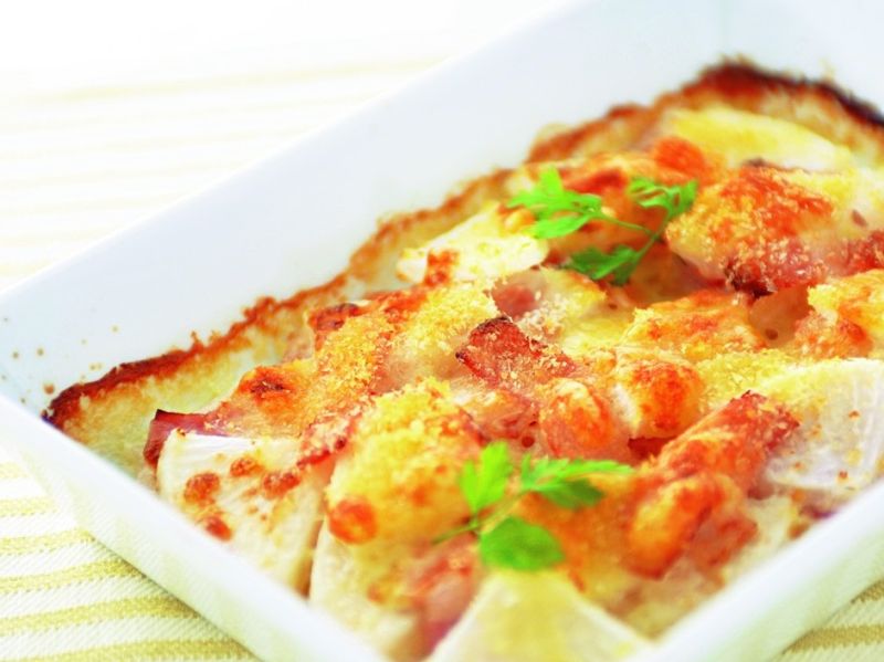 レシピ フライパンで簡単♬ベーコンチーズ大根もち♬ - しにゃごはん blog