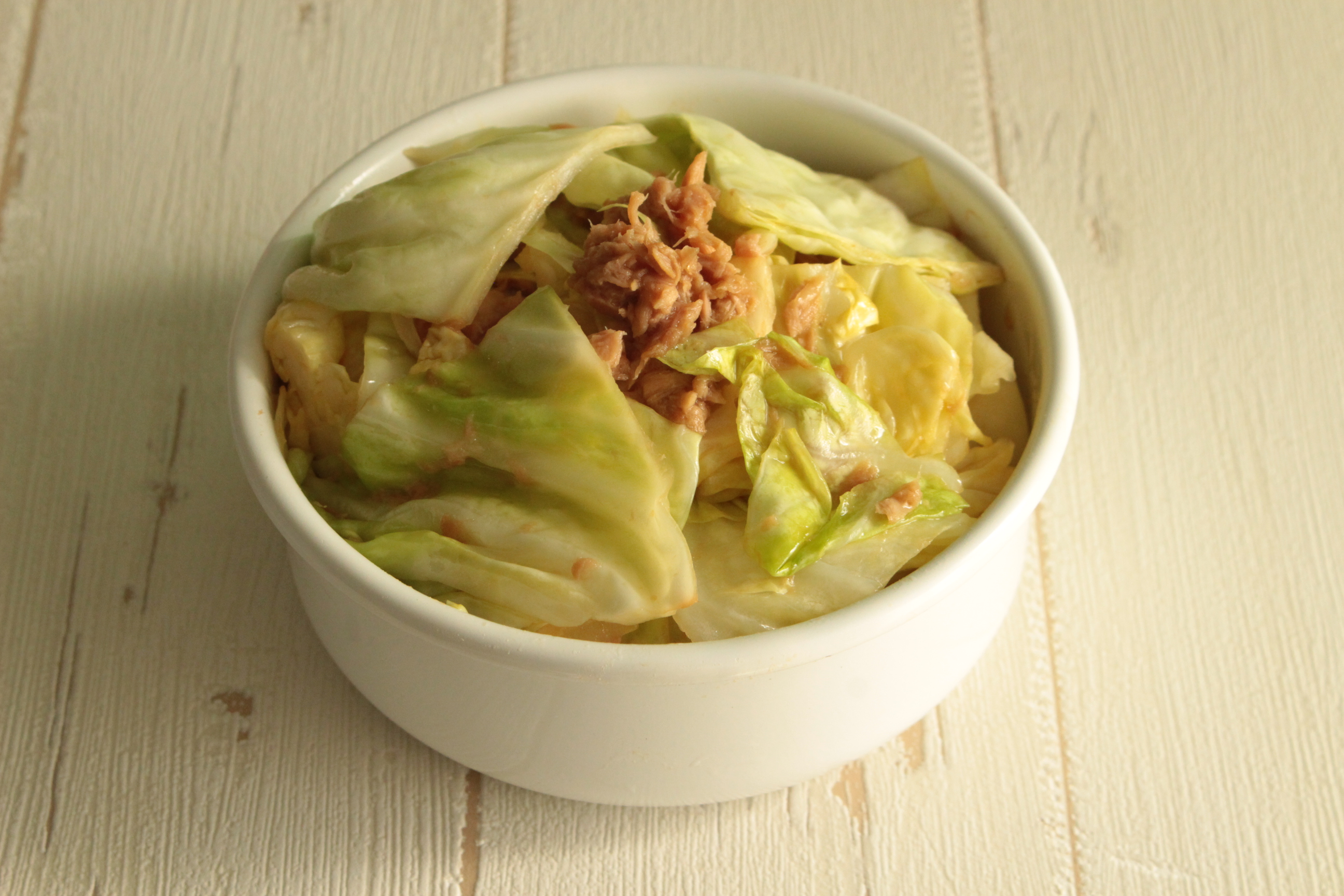 レンジで♪キャベツの柚子胡椒ポン酢おかか和え