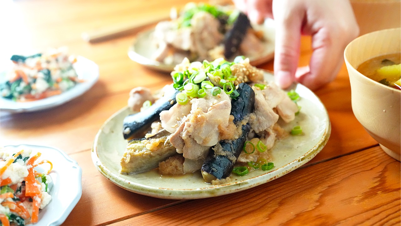 豚バラ肉と玉ねぎのポン酢炒め