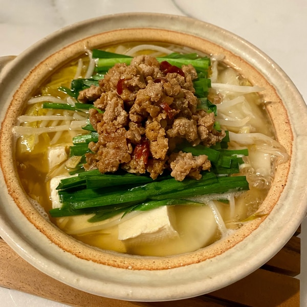 インスタントラーメンで台湾ラーメン