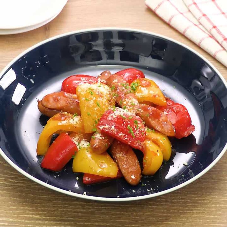 想像より食べやすい☆緑パプリカだけ炒め