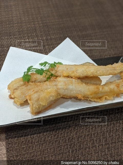 太刀魚の天ぷらの写真・画像素材-Snapmart スナップマート