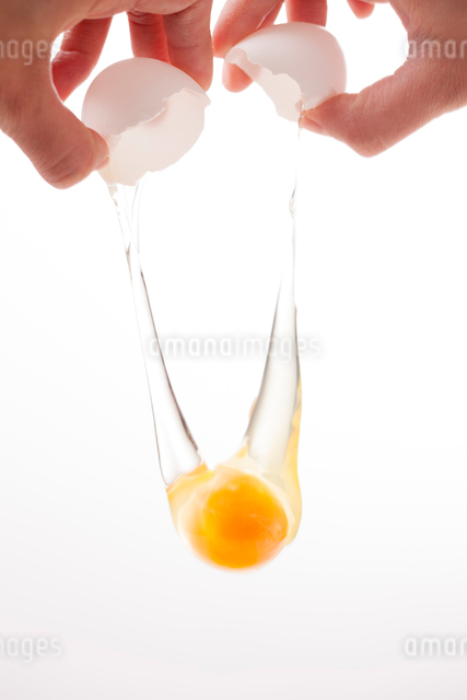 生卵を割る 写真素材2568353- フォトライブラリ