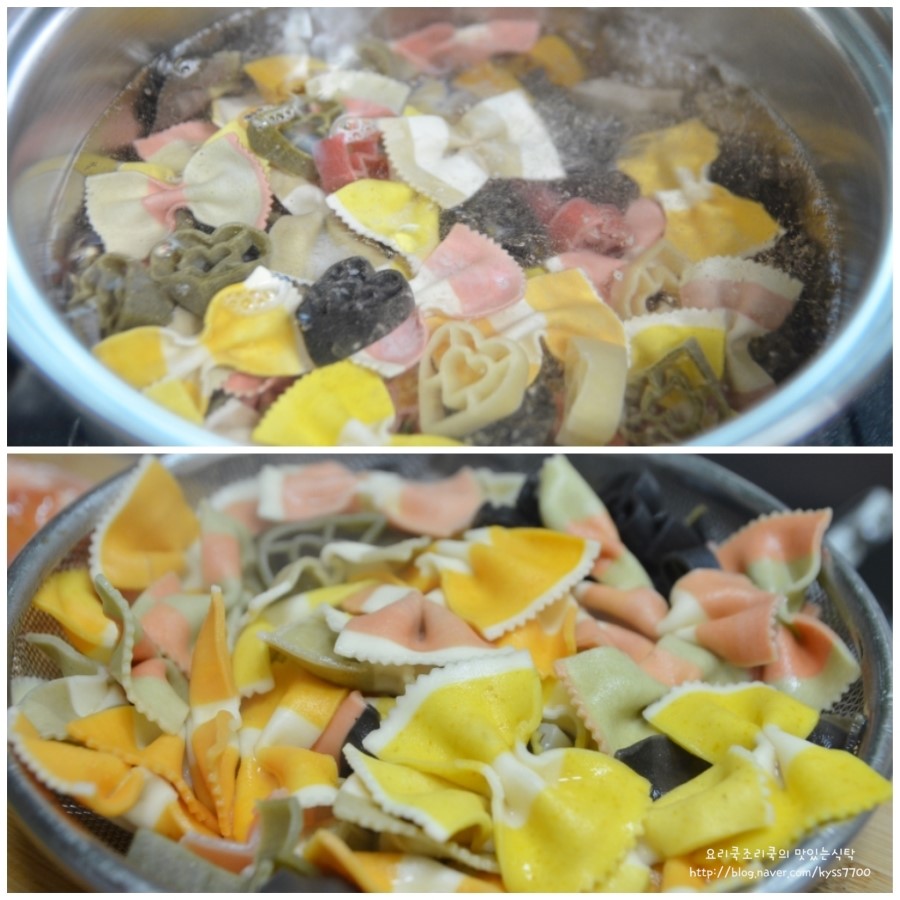 リボンにんじんとナッツのペンネ