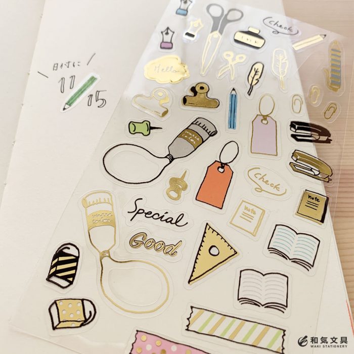 手帳デコでオシャレに！シールの貼り方ガイド💖