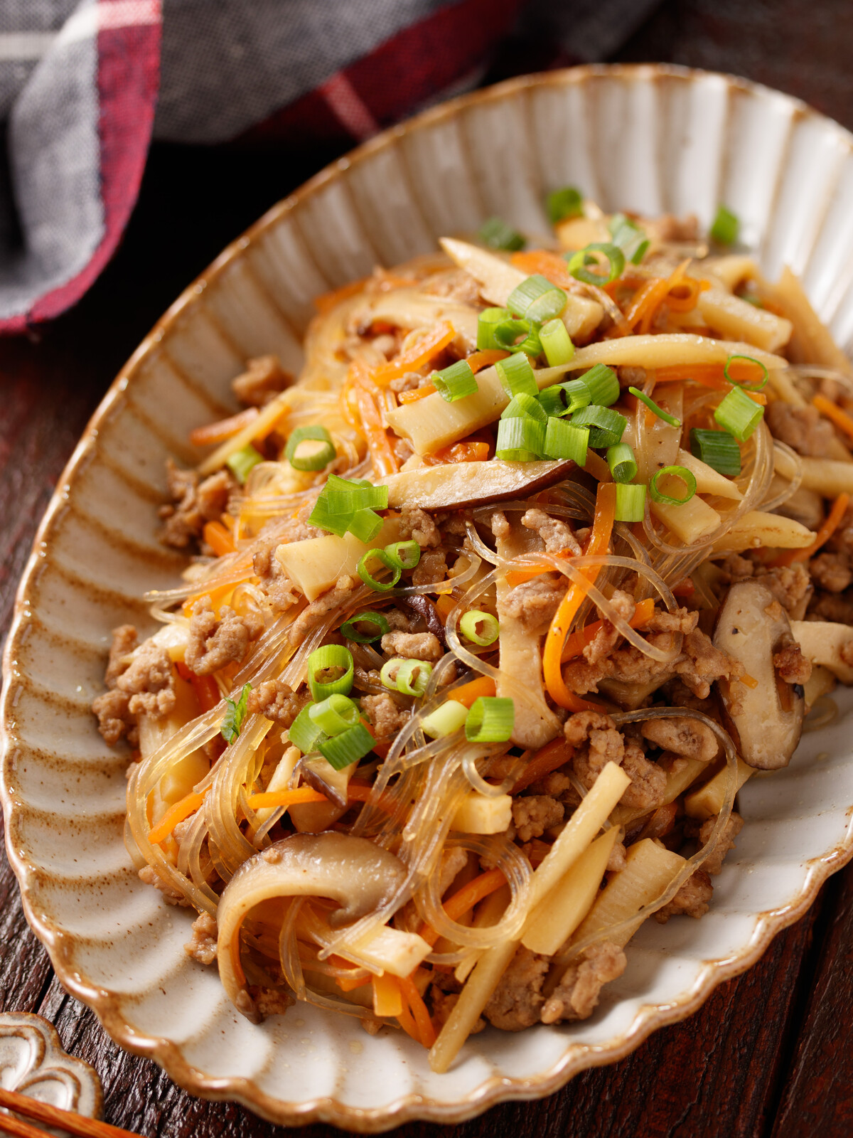 竹の子と厚揚げのそぼろ煮レシピをさがすヤマサン食品工業株式会社