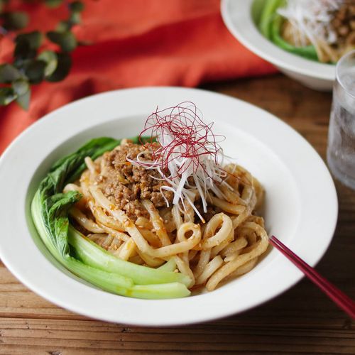 クセになるこってり感！冷凍うどんでかんたん「肉みそうどん」バリエフーディストノート