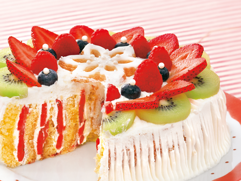 材料4つ、焼かない 市販のスポンジで作る！ドームケーキ作り方！syun cooking