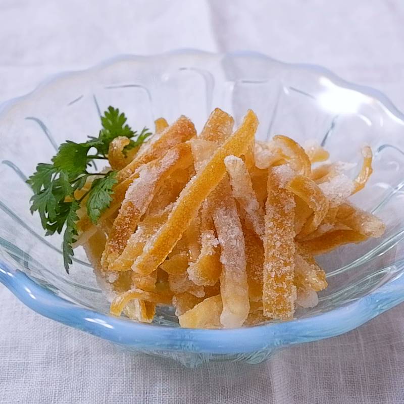 柑橘ピールのつくり方。冬の保存食におすすめ。ミツワヤスコ🌿地方飲食プロデューサ