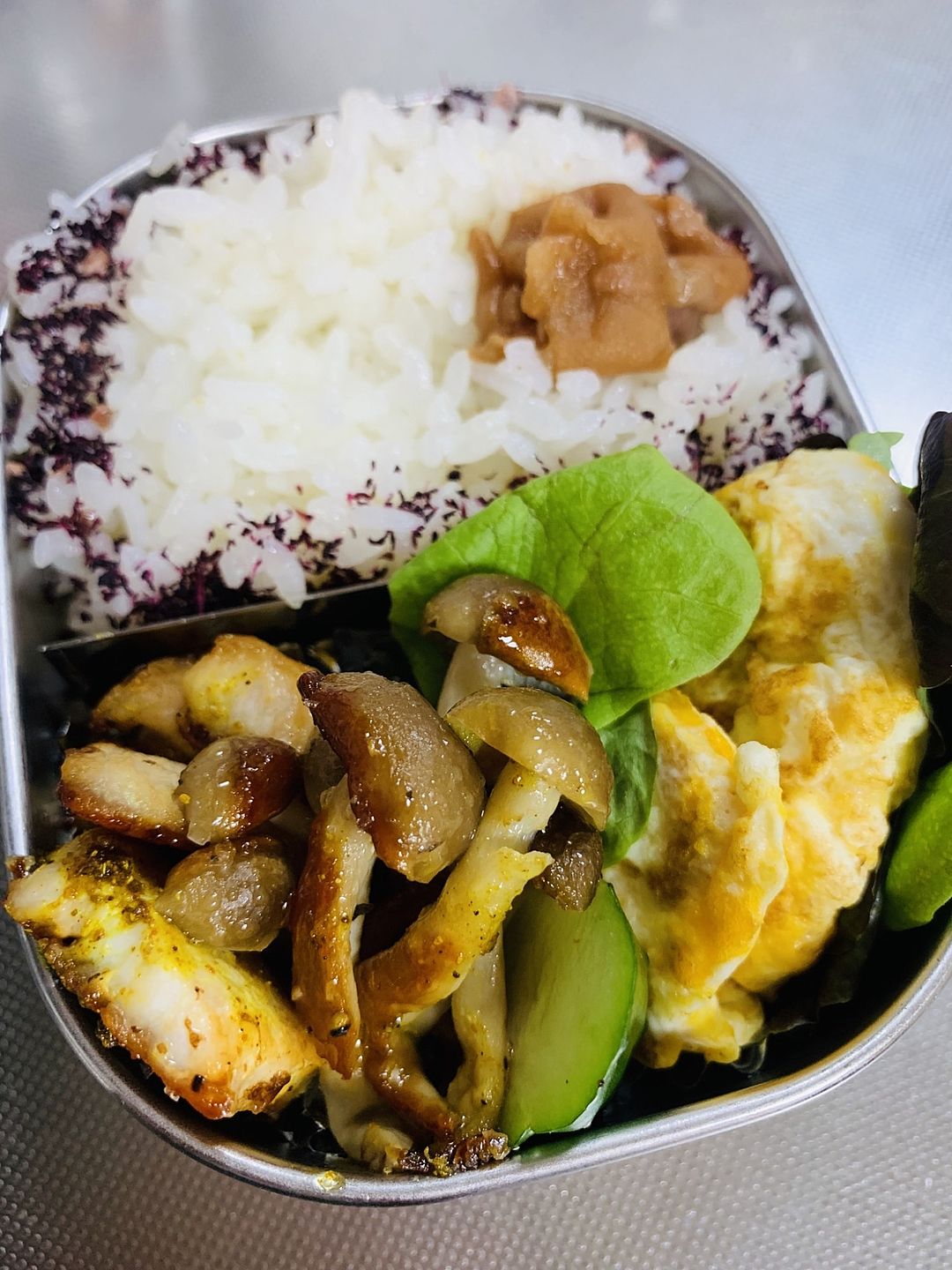 タルタルソースがけささみのカレー照り焼き