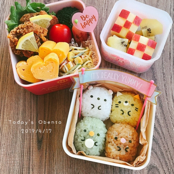 すみっコぐらしのキャラクター弁当を簡単に作る方法