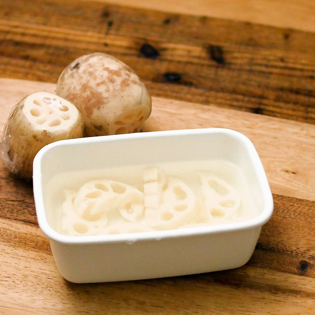 れんこんの保存方法！冷蔵・冷凍・常温別の長持ちさせる方法と保存期間も紹介キッコーマンホームクッキング