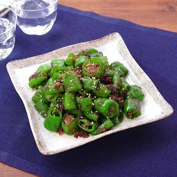 食べたら絶対驚く美味しさ！甘長とうがらしの焼き浸し