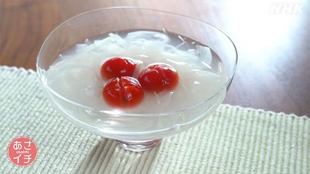 あさイチのレシピ ミニトマトとたまねぎの水キムチ ・ゼン・ヒャンミおさらいキッチン