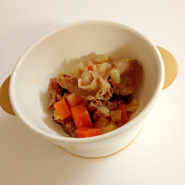離乳食☆後期～完了期 肉じゃが
