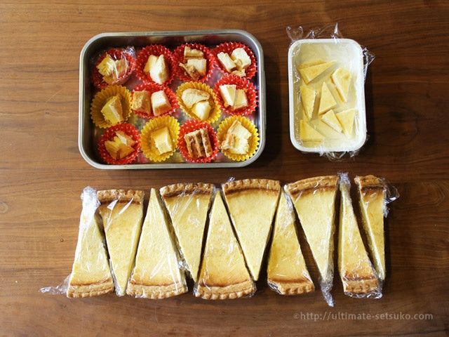 コストコ トリプルチーズタルトの切り方と冷凍保存方法