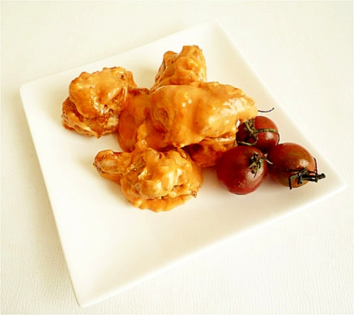 やわらかい！鶏むね肉のマヨスイートチリソース