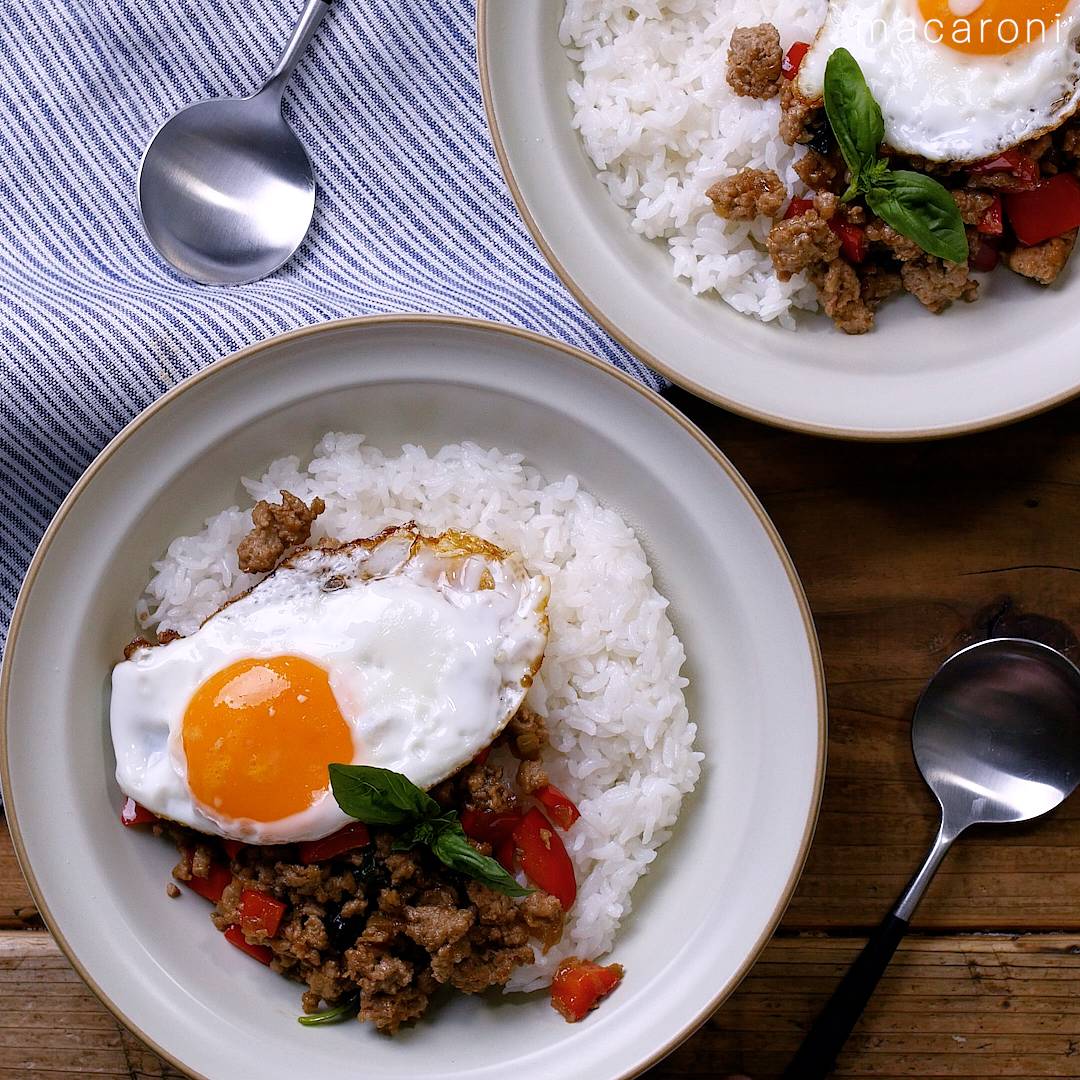 ナンプラーなしのガパオライスレシピ