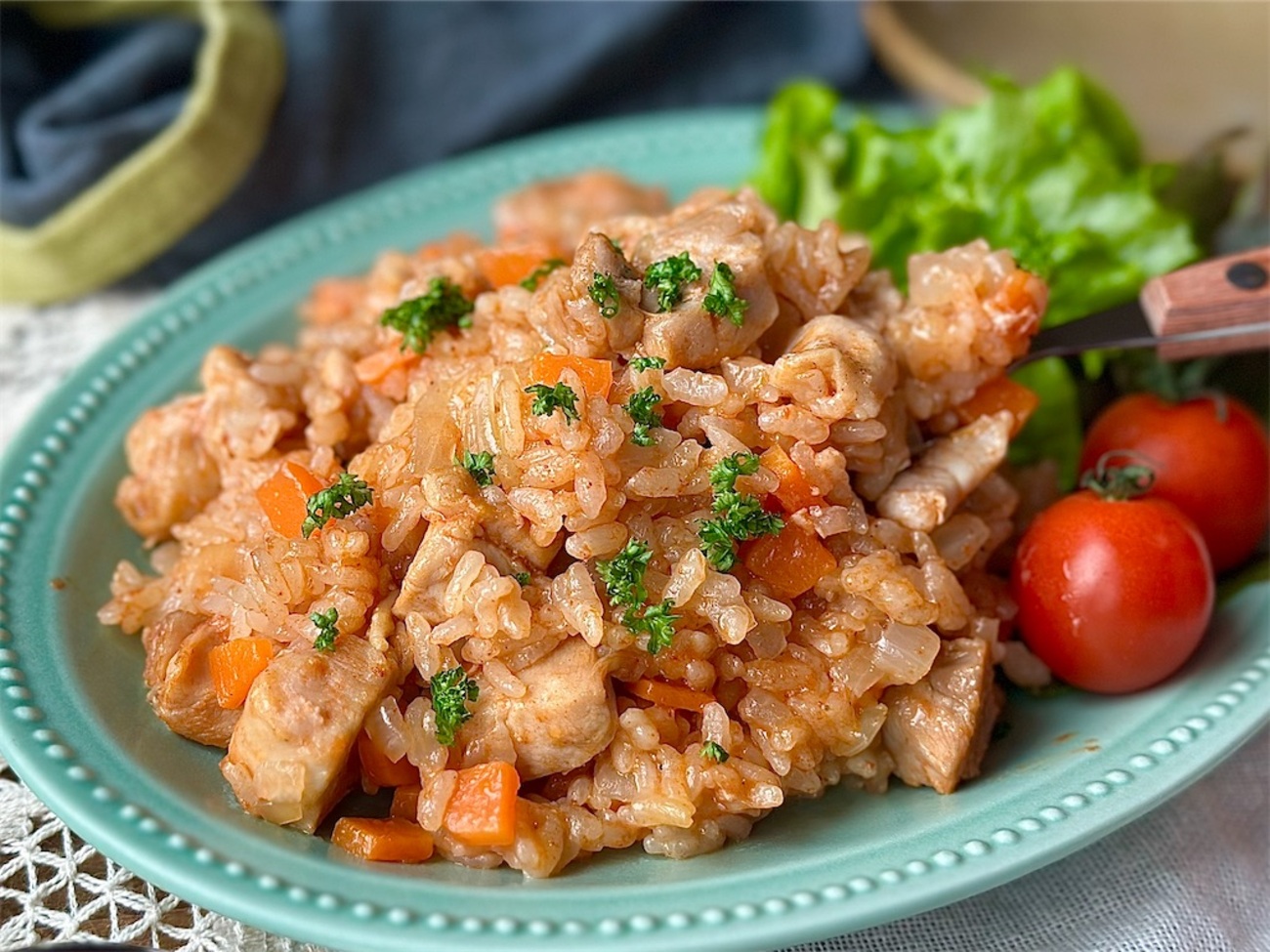 チキンライスを炊飯器で作ろう！メリットや失敗しないコツを紹介！食・料理オリーブオイルをひとまわし