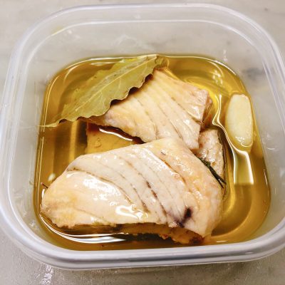 手作りシーチキンの作り方ブリやワラサ、ハマチの切り身で自家製ツナを作成