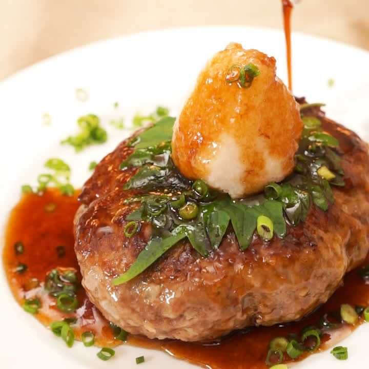 醤油やポン酢のさっぱり味が人気！「和風ハンバーグソース」の作り方＆アレンジレシピキナリノ