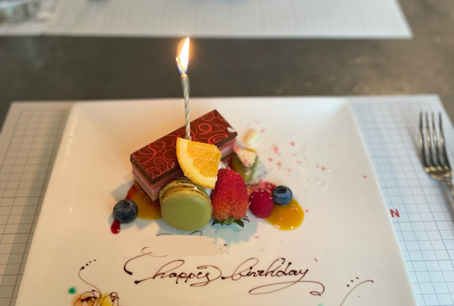 △店舗受取限定△感謝状ケーキ メッセージプレート4枚付き夜のケーキ屋さん オンラインショップ 通販