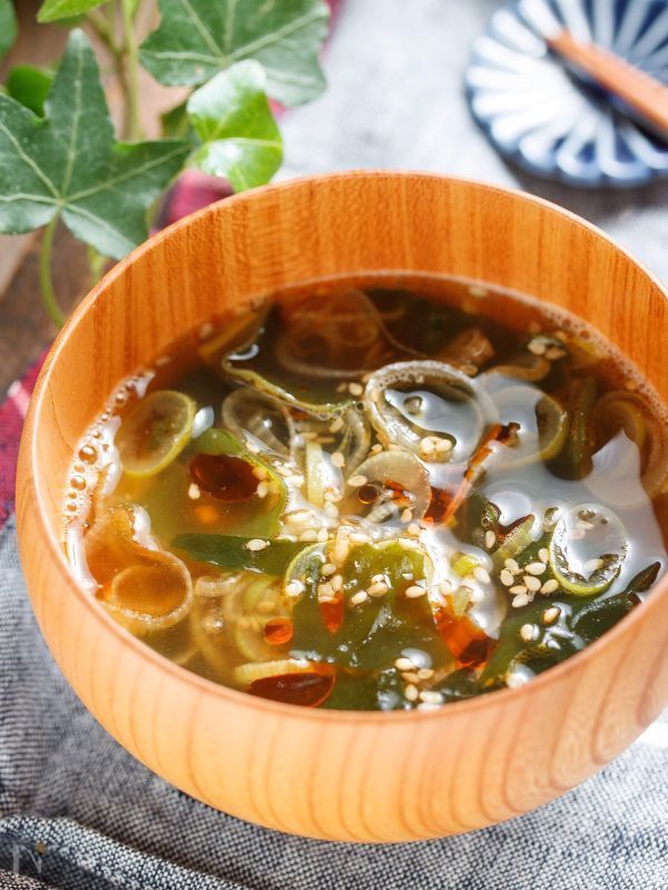 なめこと豆腐の中華スープ 10分で完成！とろみが美味しい♪