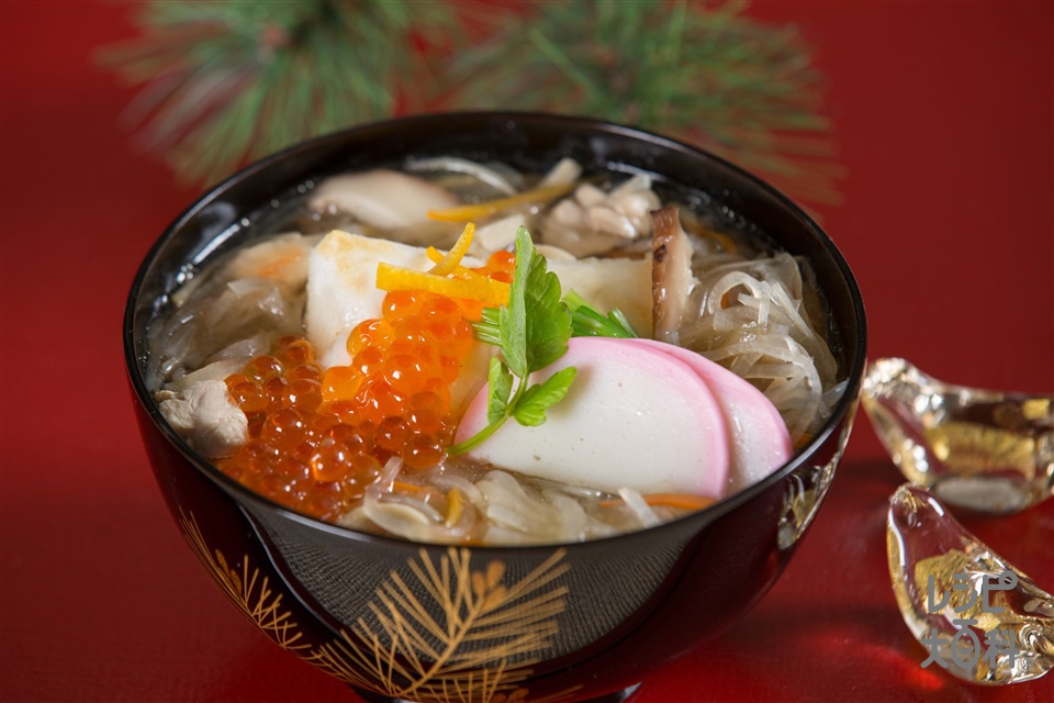 お正月のお雑煮・宮城県風ハゼ出汁雑煮 –Organic Recipeオーガニックレシピ