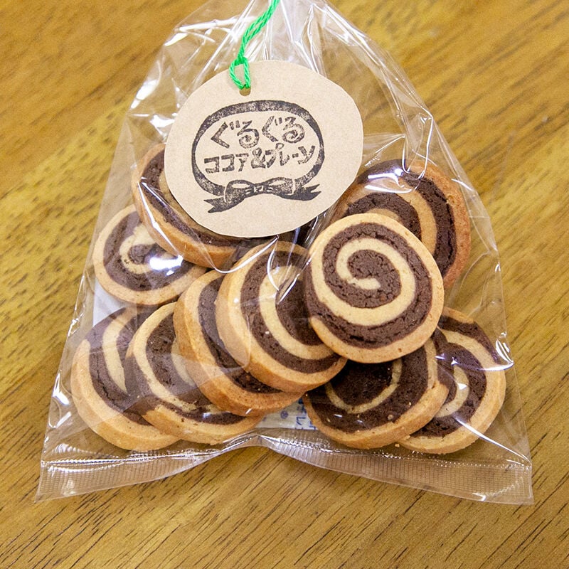 HighlandCake プチフールプレーン＆ココアロールクッキー 人用Highland Cake＆POCO'S GARDEN