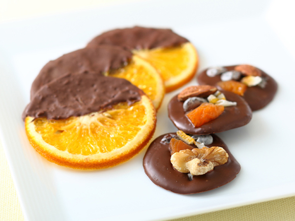 低糖質 いちじくとオレンジのガトーショコラ