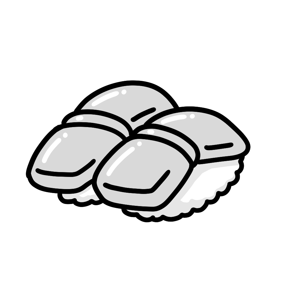 ホタテのお寿司のイラストかわいいフリー素材集 いらすとや