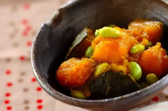 あと1品‼冷凍カボチャで時短⌛🎃カボチャの煮物🎃