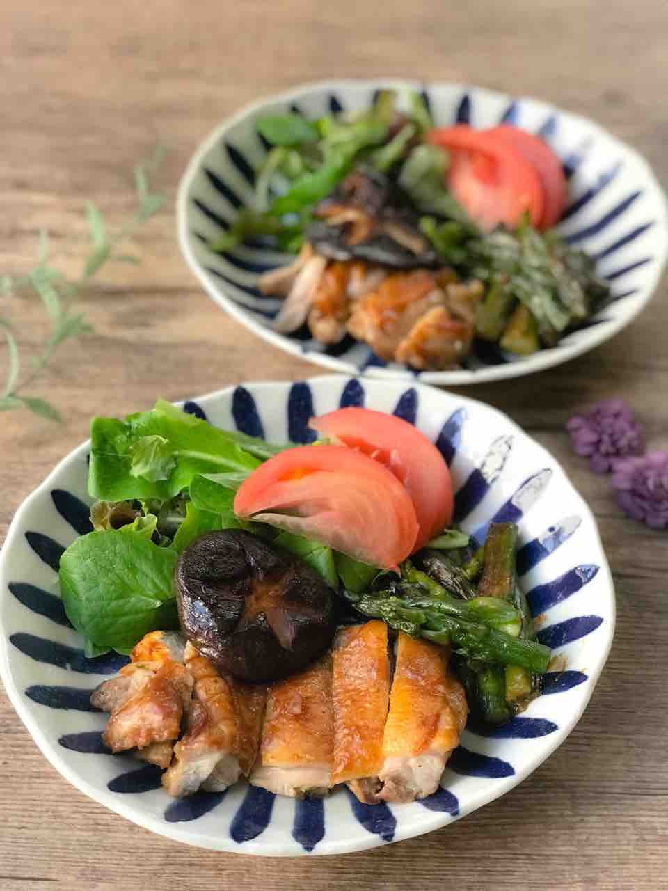 ニンニク醤油香る 皮パリチキンソテ