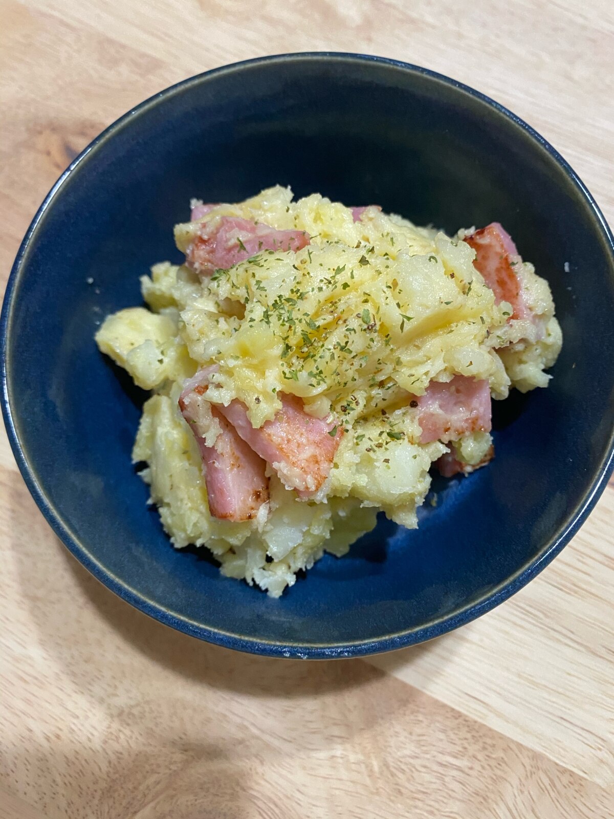 厚切りベーコンのポテトサラダ