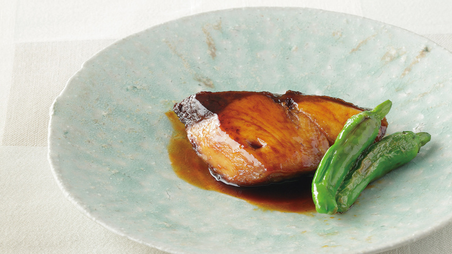 ぽん酢しょうゆときび糖でぶりの照り焼き