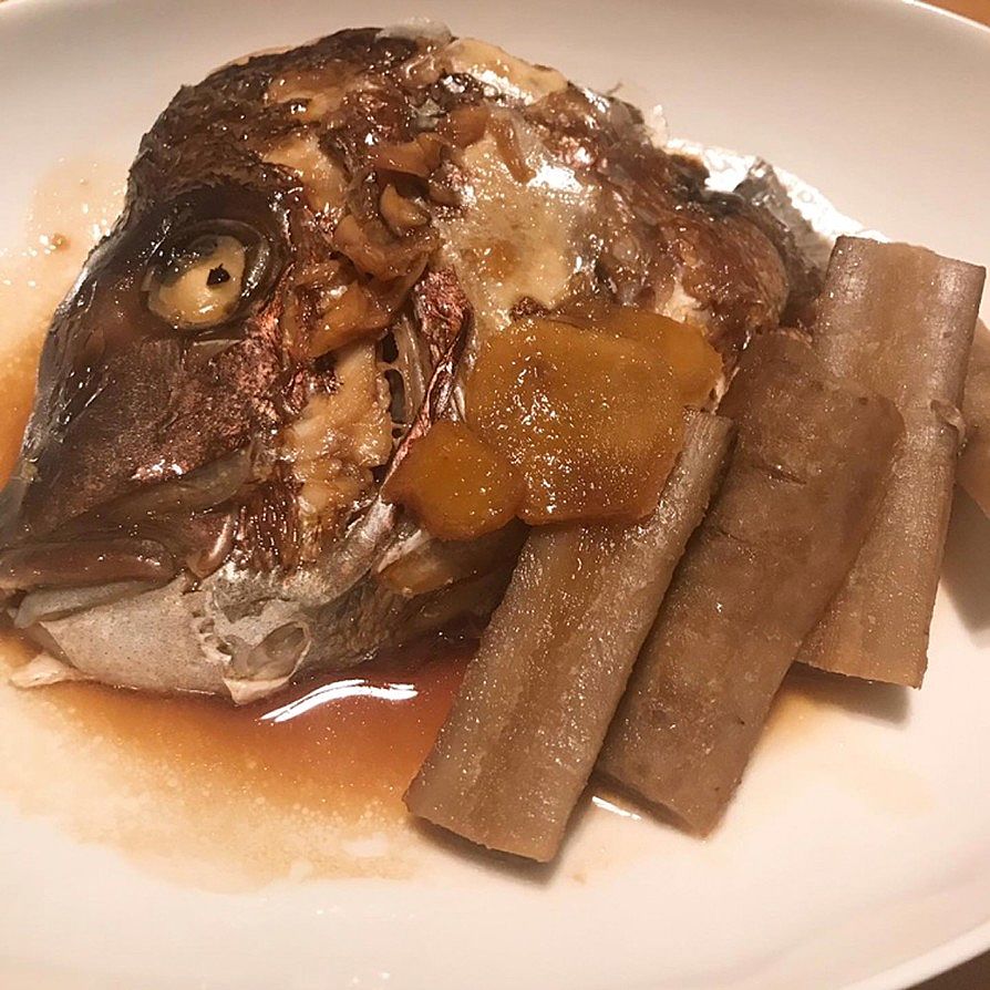 居酒屋の味！超簡単鯛のあら煮