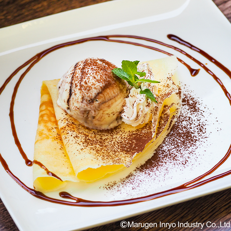 あいみ屋な日々。 料理写真AtoZ講座2月課題、「皿盛りデザート」