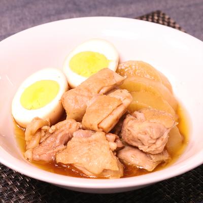 大根と鶏むね肉の甘辛とろとろ煮