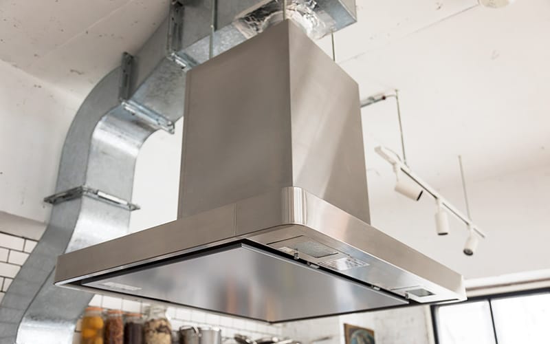飲食店厨房排気の油煙・ニオイ対策リドエアートルネックス